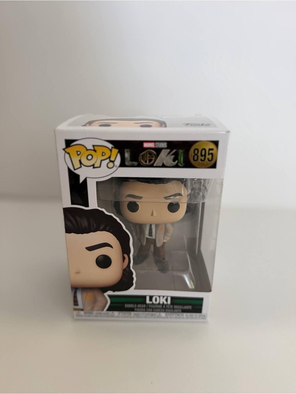 Funko White and Black Loki Vinyl Figure in Box (#895)
